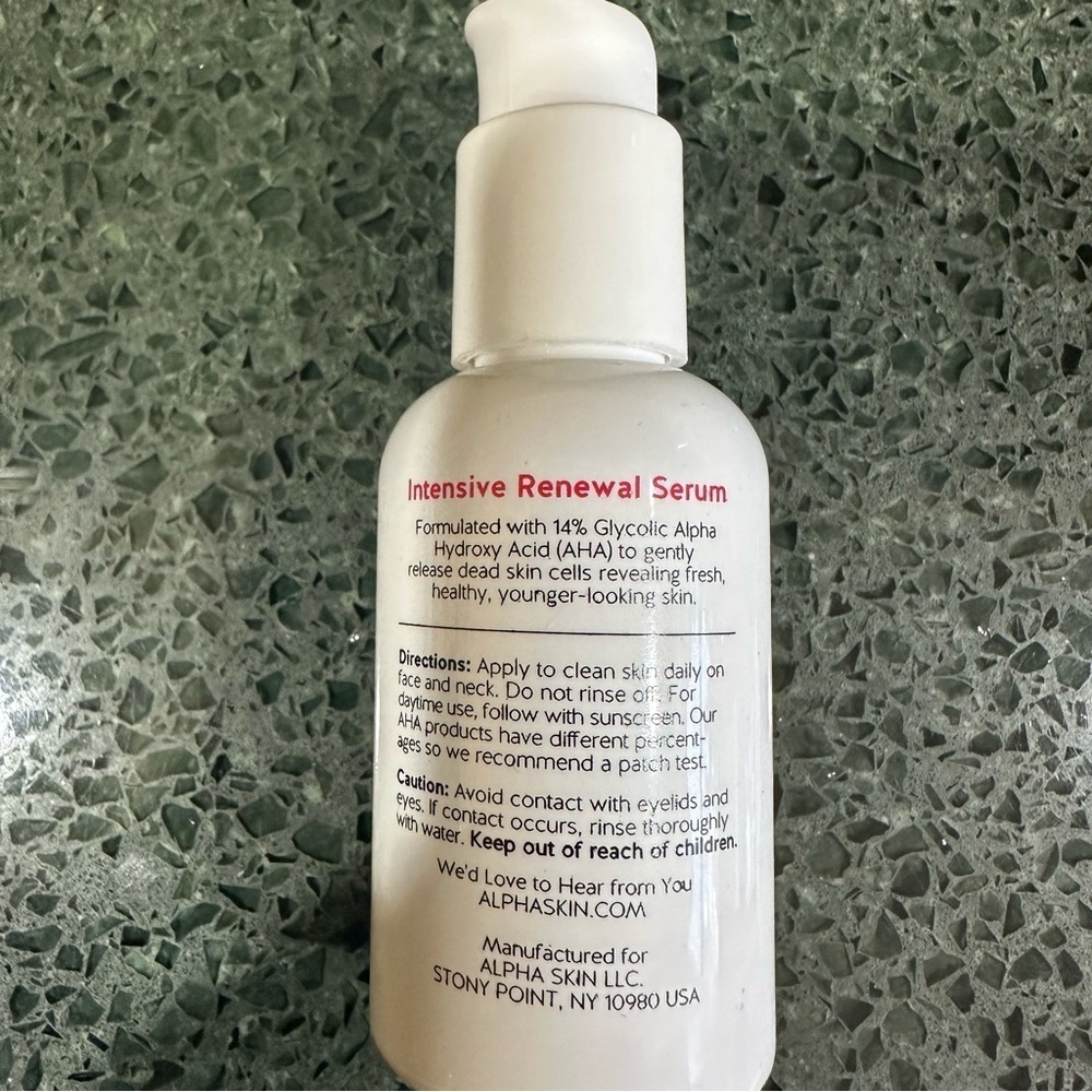 Alpha Skin Care Intensive Renewal Serum - Picture 3 of 3